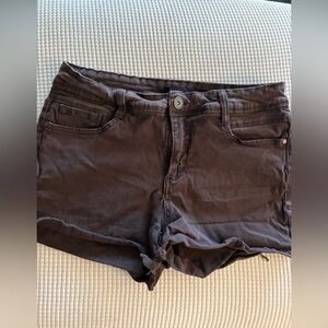 Bandolino Brown Cutoff Denim Shorts Size 12